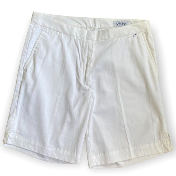 Callaway Shorts Callaway Golf Womens White Shorts Sz 6 Poshmark